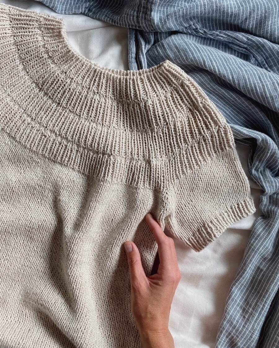 Strickset | Ankers Sommerbluse